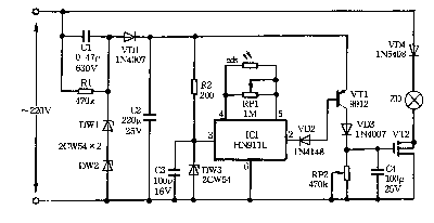 熱釋電紅外傳感器樓道照明燈開關