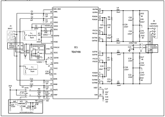 tda7492功放电路图图片