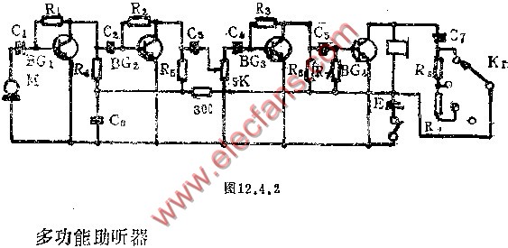 高灵敏助听器电路图图片