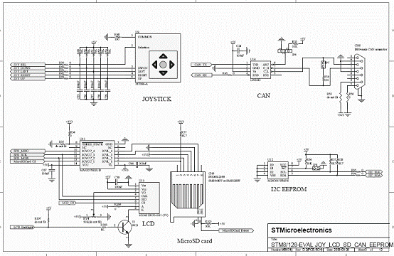 stm8s003k3t6c电路图图片