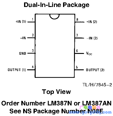 lm387n引脚封装图