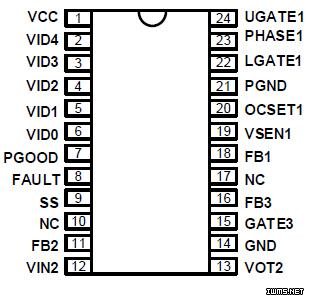 TGB008B芯片引脚图图片