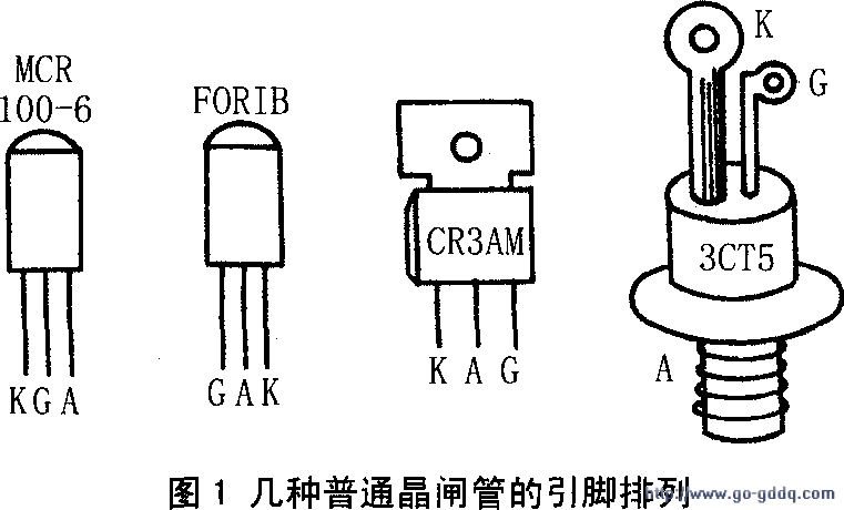 大功率晶闸管好坏图片