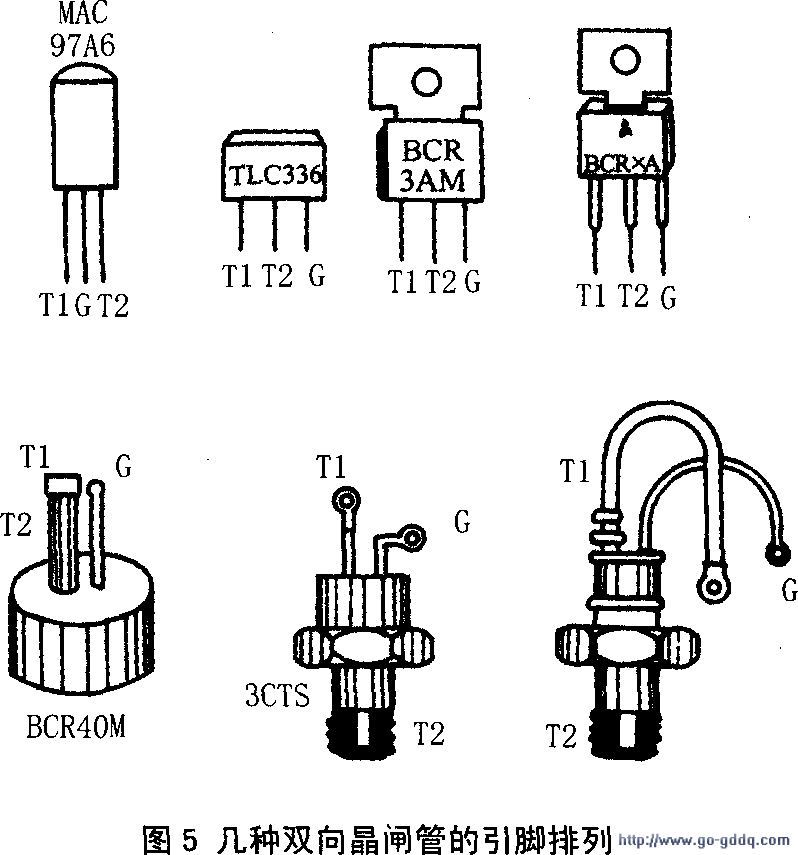 bt1690晶闸管引脚图图片