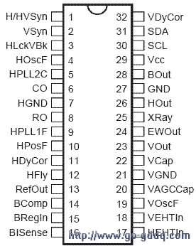 tda7303电路图引脚图片